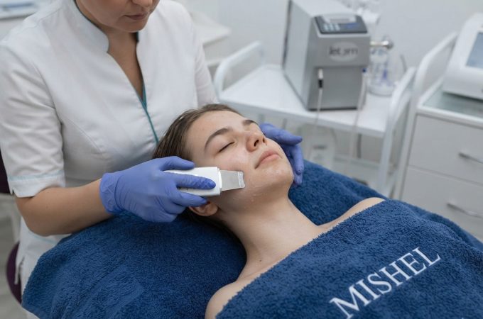 ультразвуковая чистка лица в салоне красоты мишель на таганке